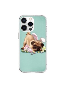 Coque iPhone 15 Pro Max Chien Dog Rabbit Lapin Pâques...