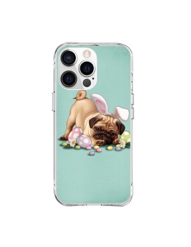 Cover iPhone 15 Pro Max Cane Coniglio Pasquale  - Maryline Cazenave