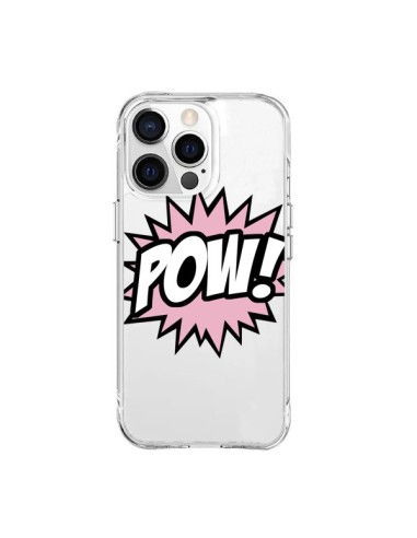 Coque iPhone 15 Pro Max Pow Transparente - Maryline Cazenave