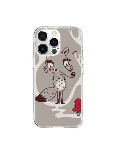 Coque iPhone 15 Pro Max Le Petit Chaperon Rouge Loup - Maria Jose Da Luz