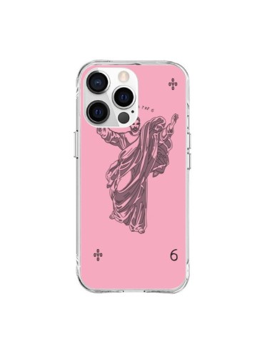 Coque iPhone 15 Pro Max God Pink Drake Chanteur Jeu Cartes - Mikadololo