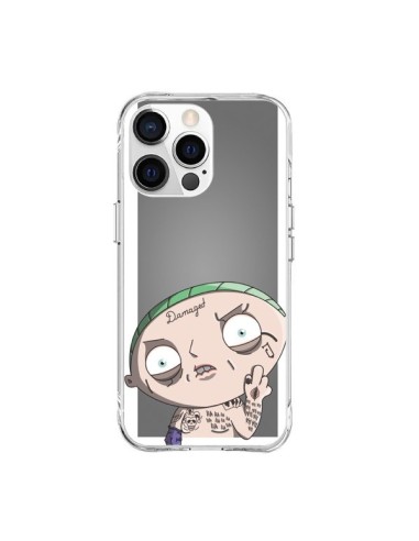 Coque iPhone 15 Pro Max Stewie Joker Suicide Squad - Mikadololo