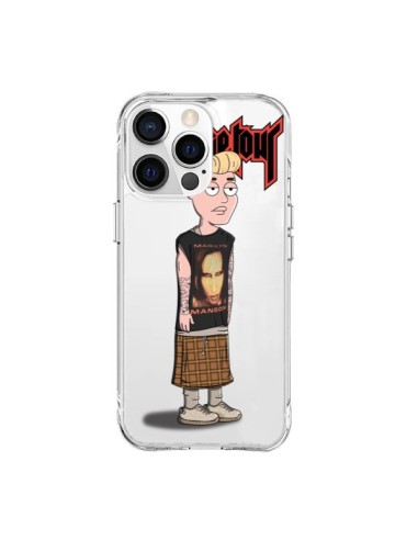 Coque iPhone 15 Pro Max Bieber Marilyn Manson Fan Transparente - Mikadololo