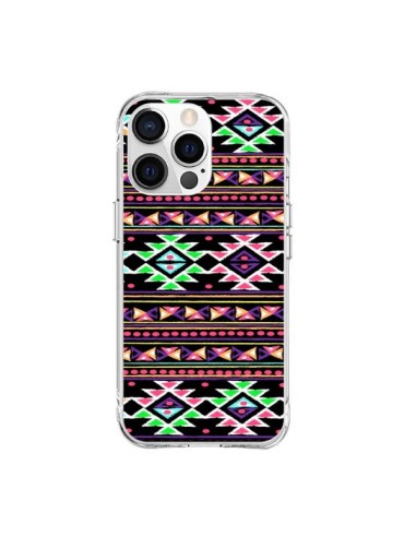 iPhone 15 Pro Max Case Black Aylen Aztec - Monica Martinez