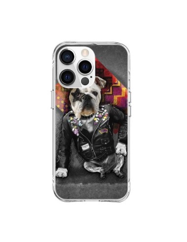 Coque iPhone 15 Pro Max Chien Bad Dog - Maximilian San
