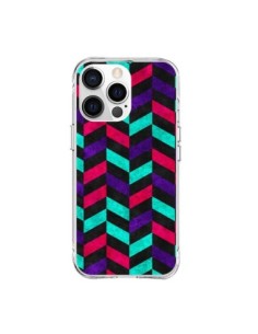 Cover iPhone 15 Pro Max Azteco Geometrico Mondo -...