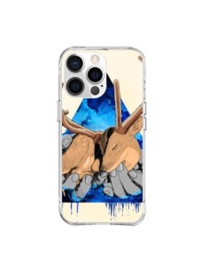 Coque iPhone 15 Pro Max Cerf Triangle Seconde Chance -...