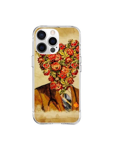 Coque iPhone 15 Pro Max Docteur Love Fleurs - Maximilian San