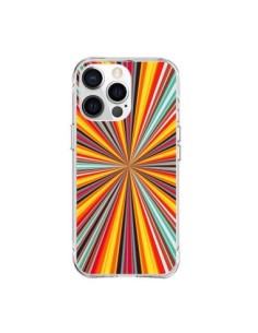 Coque iPhone 15 Pro Max Horizon Bandes Multicolores -...