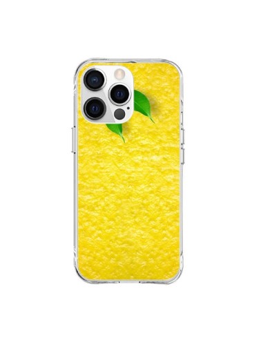 Coque iPhone 15 Pro Max Citron Lemon - Maximilian San