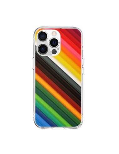 Coque iPhone 15 Pro Max Arc en Ciel Rainbow - Maximilian San