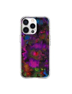Coque iPhone 15 Pro Max Fleurs Lysergic Lujan -...