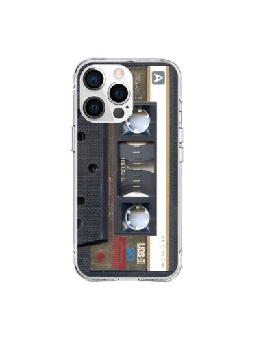 Cover iPhone 15 Pro Max Cassette Oro K7 - Maximilian San