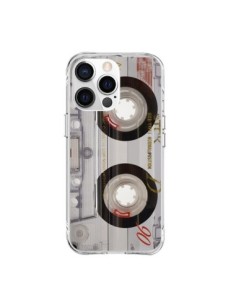Cover iPhone 15 Pro Max Cassette Trasparente K7 -...