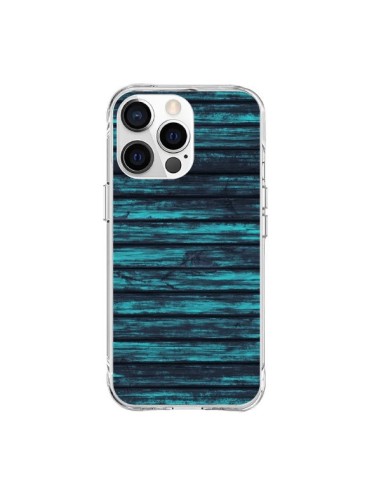 iPhone 15 Pro Max Case Luna Blue Wood Wood - Maximilian San