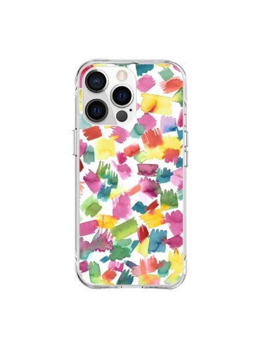 Coque iPhone 15 Pro Max Abstract Spring Colorful - Ninola Design