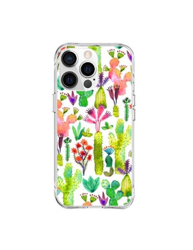 Coque iPhone 15 Pro Max Cacti Garden - Ninola Design
