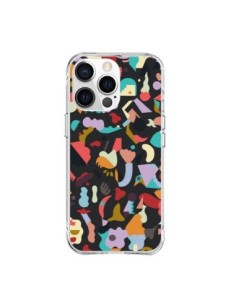 Cover iPhone 15 Pro Max Dreamy Animal Shapes Nero -...
