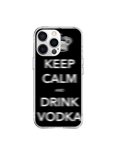 Coque iPhone 15 Pro Max Keep Calm and Drink Vodka - Nico