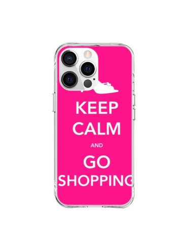 Coque iPhone 15 Pro Max Keep Calm and Go Shopping - Nico