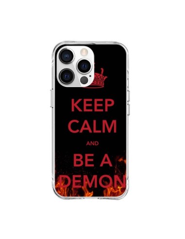 Coque iPhone 15 Pro Max Keep Calm and Be A Demon - Nico