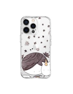 Coque iPhone 15 Pro Max Petite Fille et Licorne I Believe...
