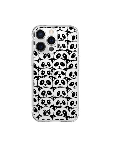 Coque iPhone 15 Pro Max Panda Par Milliers Transparente - Nico