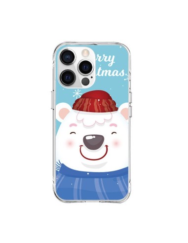 iPhone 15 Pro Max Case Bear White from Christmas Merry Christmas - Nico