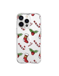 iPhone 15 Pro Max Case Socks Candy Canes Holly Christmas...