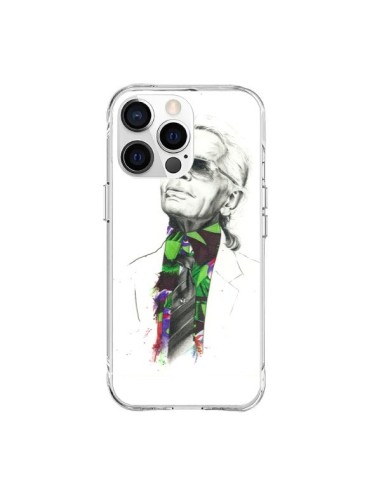 Coque iPhone 15 Pro Max Karl Lagerfeld Fashion Mode Designer - Percy