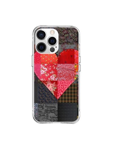 Coque iPhone 15 Pro Max Coeur Heart Patch - Rachel Caldwell