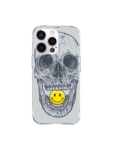 Cover iPhone 15 Pro Max Smiley Face Teschio - Rachel...