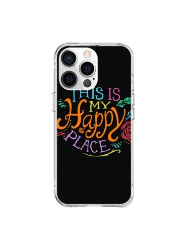 Cover iPhone 15 Pro Max This is my Happy Place - Rachel Caldwell