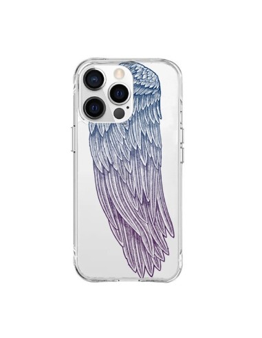 iPhone 15 Pro Max Case Angel Wings Clear - Rachel Caldwell