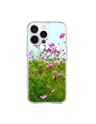iPhone 15 Pro Max Case Field Flowers Pink - R Delean