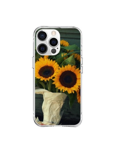 Cover iPhone 15 Pro Max Girasoli Bouquet Fiori - R Delean