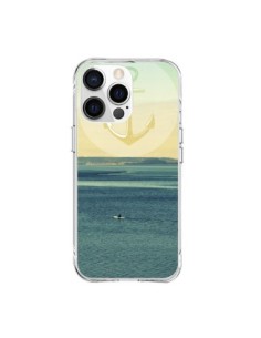Cover iPhone 15 Pro Max Ancora Nave Estate Spiaggia - R...