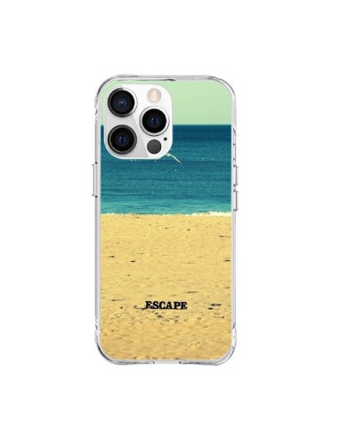 Coque iPhone 15 Pro Max Escape Mer Plage Ocean Sable Paysage - R Delean