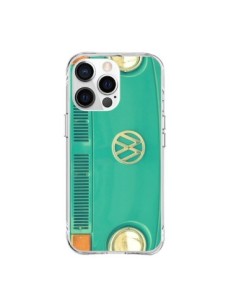 Coque iPhone 15 Pro Max Groovy Van Hippie VW - R Delean