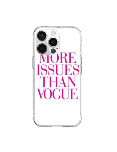 Coque iPhone 15 Pro Max More Issues Than Vogue Rose Pink - Rex Lambo