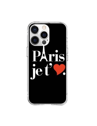 Coque iPhone 15 Pro Max Paris je t'aime - Rex Lambo