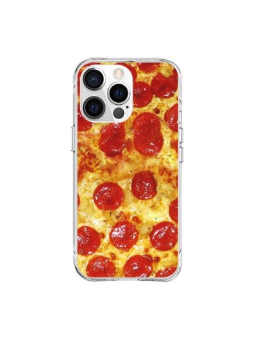 Coque iPhone 15 Pro Max Pizza Pepperoni - Rex Lambo