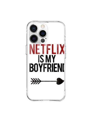 Coque iPhone 15 Pro Max Netflix is my Boyfriend - Rex Lambo