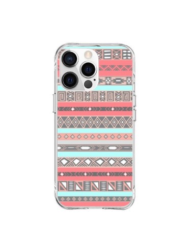 iPhone 15 Pro Max Case Aztec Pink Pastel - Rex Lambo