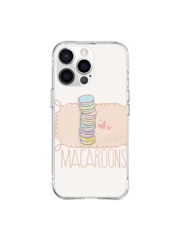 Coque iPhone 15 Pro Max Macaron Gateau - Sara Eshak