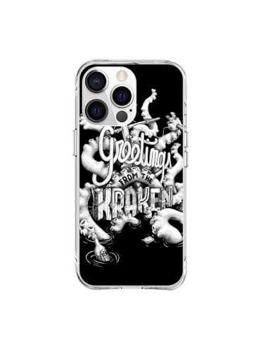 Coque iPhone 15 Pro Max Greetings from the kraken Tentacules Poulpe - Senor Octopus
