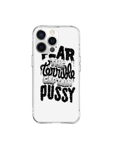 Coque iPhone 15 Pro Max Fear the terrible captain pussy - Senor Octopus