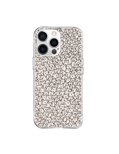 Coque iPhone 15 Pro Max A lot of cats chat - Santiago Taberna