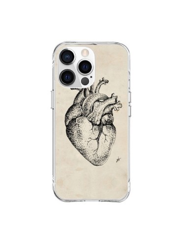 Coque iPhone 15 Pro Max Coeur Vintage - Tipsy Eyes