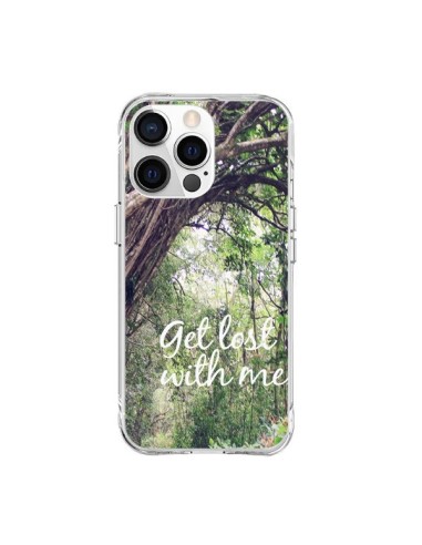Coque iPhone 15 Pro Max Get lost with him Paysage Foret Palmiers - Tara Yarte